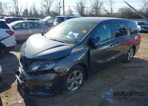 2020 Honda Odyssey Ex-L/Ex-L W/Navi Res from USA, damaged, VIN 5FNRL6H77LB023980